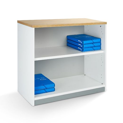 Kit Store 195 x 90 x 45 Estructura Aluminio/Tapa Roble