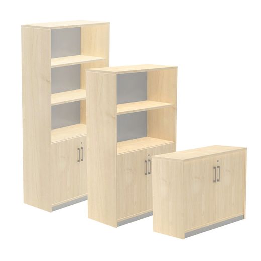 Kit Store 195 x 90 x 45 Estructura Blanca/Frontales Blanco