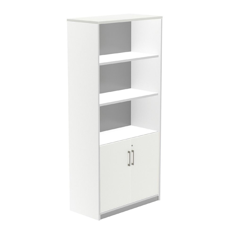 Kit Store 195 x 90 x 45 Estructura Blanca/Puertas Blanco