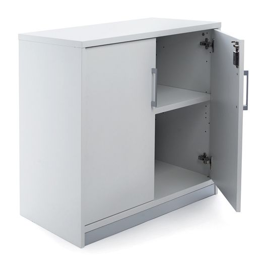 Kit Store 195 x 90 x 45 Estructura Blanca/Puertas Haya