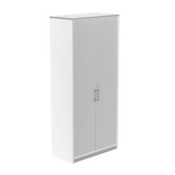 Kit Store 195 x 90 x 45 Estructura Blanca/Puertas Totales Gris