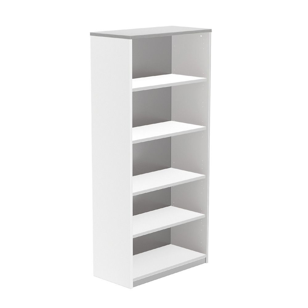 Kit Store 195 x 90 x 45 Estructura Blanca/Tapa Gris