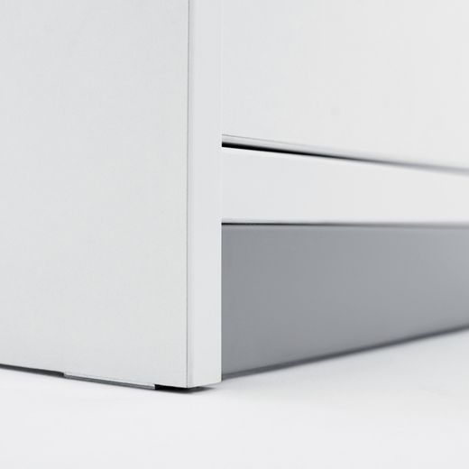 Kit Store 195 x 90 x 45 Estructura Blanca/Tapa Haya