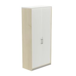 Kit Store 195 x 90 x 45 Estructura Haya/Puertas Blanco