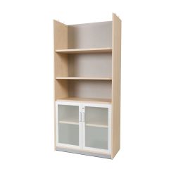 Kit Store 195 x 90 x 45 Estructura Haya/Puertas Cristal