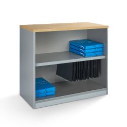 Kit Store 195 x 90 x 45 Estructura Roble/Frontales Blanco