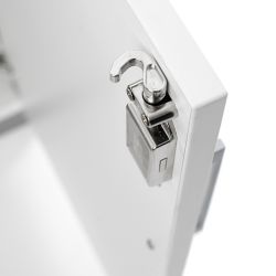 Kit Store 195 x 90 x 45 Estructura Roble/Frontales Blanco