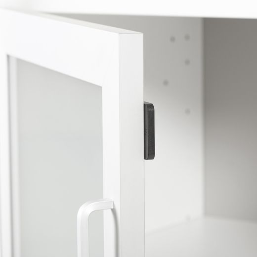 Kit Store 195 x 90 x 45 Estructura Roble/Puertas Cristal