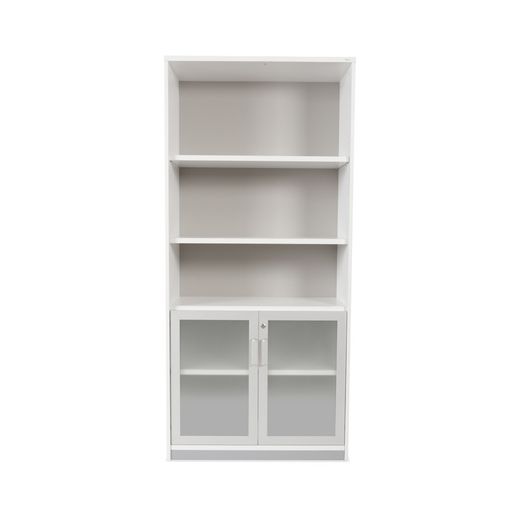 Kit Store 195 x 90 x 45 Estructura Roble/Puertas Cristal