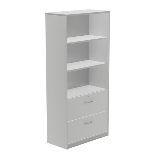 Kit Store 195X90X45 Estructura Aluminio/Frontales Gris
