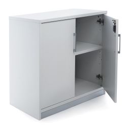 Kit Store 195X90X45 Estructura Aluminio/Frontales Gris
