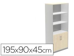 Kit Store 195X90X45 Estructura Aluminio/Puertas Gris