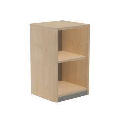 Kit Store 78 x 45 x 45 Estructura Aluminio/Tapa Roble