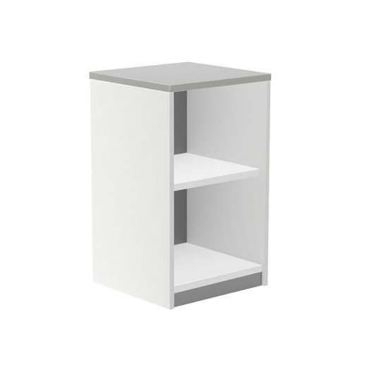 Kit Store 78 x 45 x 45 Estructura Blanca/Tapa Gris