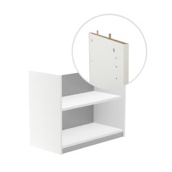 Kit Store 78 x 90 x 45 Blanco Sin Tapa