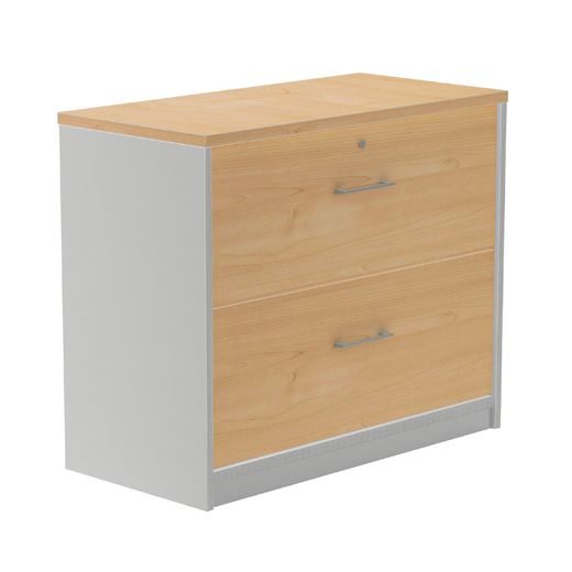 Kit Store 78 x 90 x 45 Estructura Aluminio/Frontales Roble