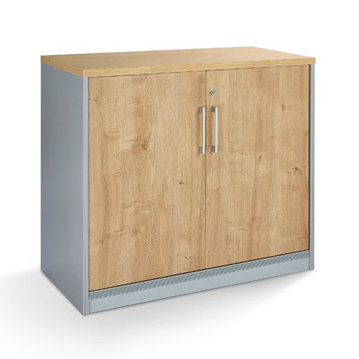 Kit Store 78 x 90 x 45 Estructura Aluminio/Puertas Roble