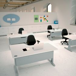 Kit Store 78 x 90 x 45 Estructura Aluminio/Tapa Roble