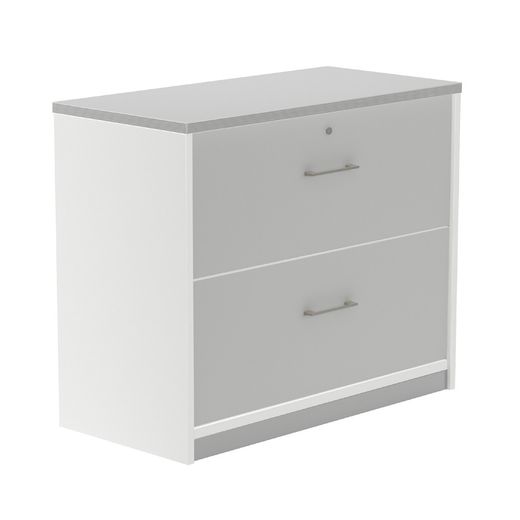 Kit Store 78 x 90 x 45 Estructura Blanca/Frontales Gris