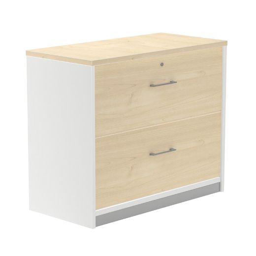 Kit Store 78 x 90 x 45 Estructura Blanca/Frontales Haya