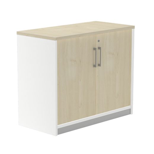 Kit Store 78 x 90 x 45 Estructura Blanca/Puertas Haya