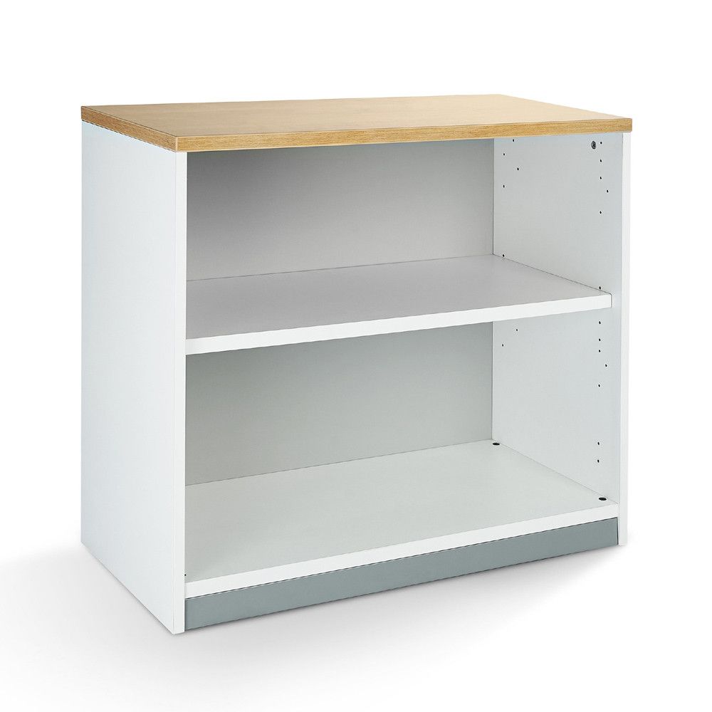 Kit Store 78 x 90 x 45 Estructura Blanca/Tapa Roble