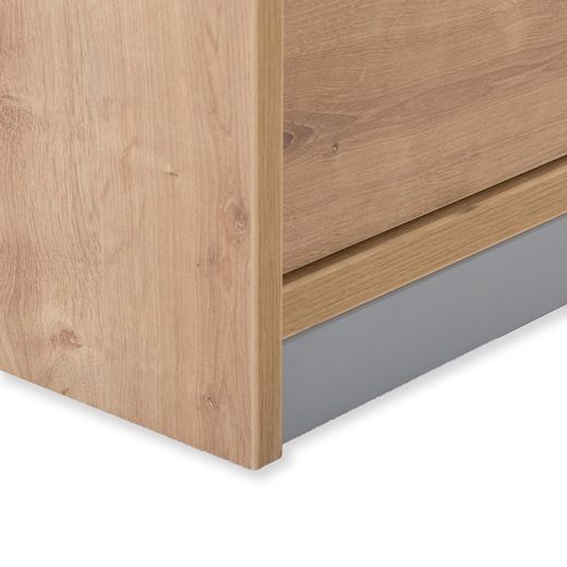 Kit Store 78 x 90 x 45 Estructura Haya/Frontales Blanco Sin Tapa