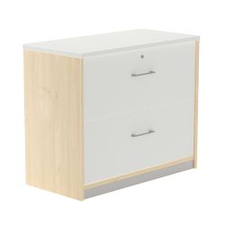 Kit Store 78 x 90 x 45 Estructura Haya/Frontales Blanco