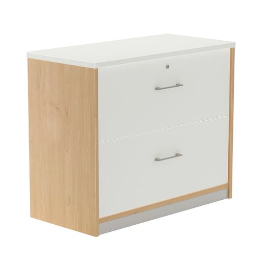 Kit Store 78 x 90 x 45 Estructura Roble/Frontales Blanco