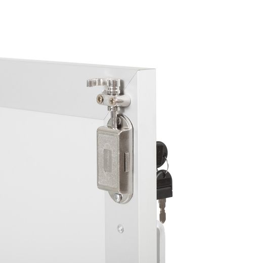 Kit Store 84 x 90 x 45 Estructura Aluminio/Puertas Cristal Sin Tapa