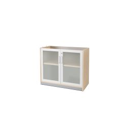 Kit Store 84 x 90 x 45 Estructura Haya/Puertas Cristal Sin Tapa