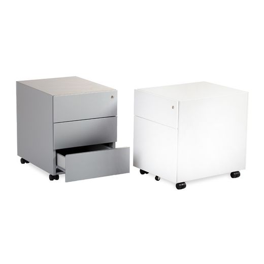 Kit Store Buc Metalico 3 Cajones Ral 9006