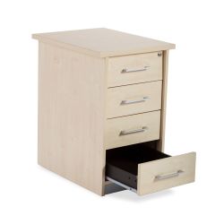 Kit Store Buck 2 Cajones + Carpetero Blanco / Roble