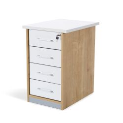 Kit Store Buck 4 Cajones Roble / Blanco