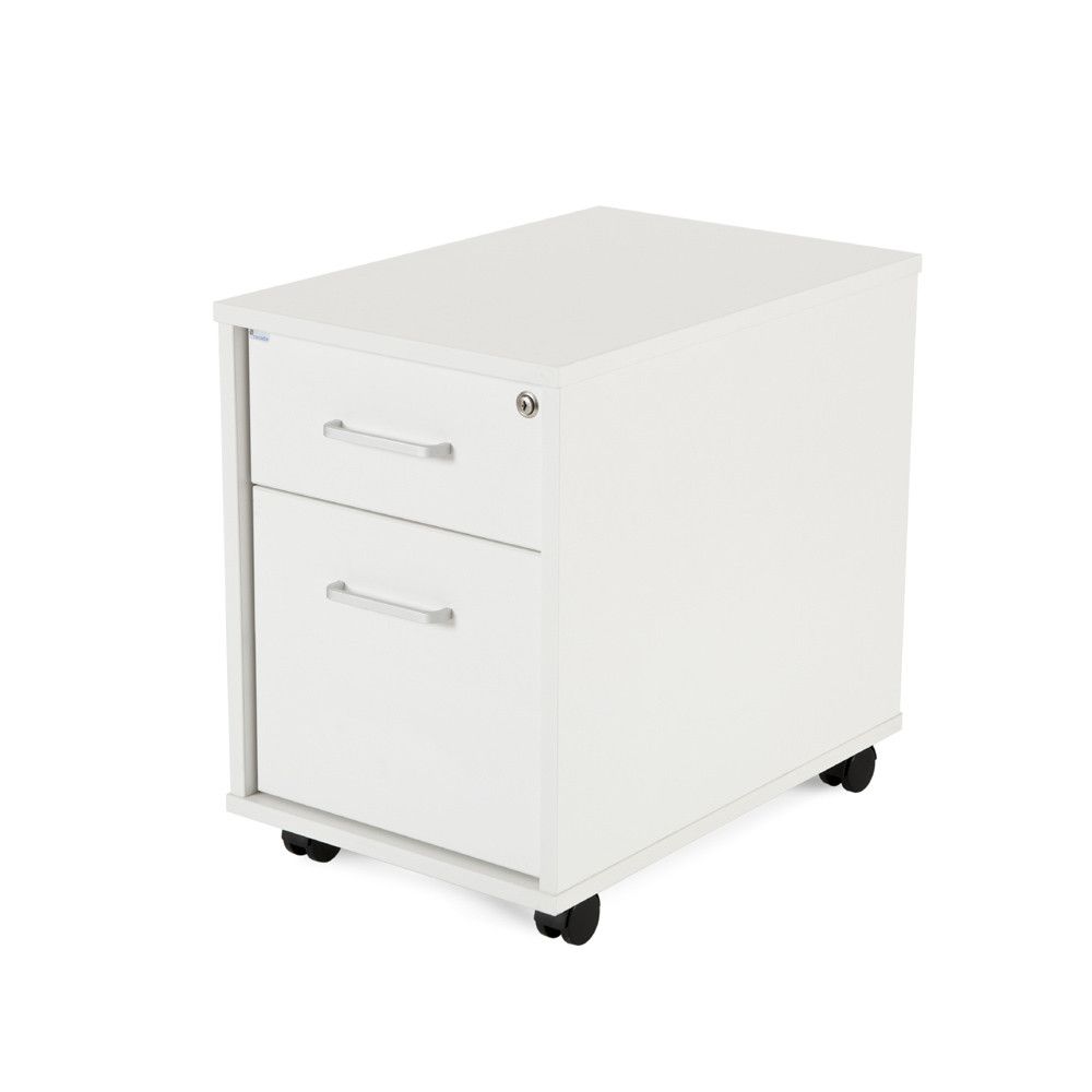 Kit Store Buck Movil 1 Cajon + Carpetero Blanco/Blanco