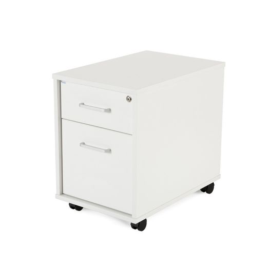 Kit Store Buck Movil 1 Cajon + Carpetero Blanco/Blanco