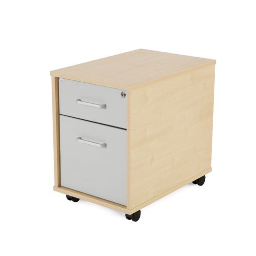 Kit Store Buck Movil 1 Cajon + Carpetero Haya / Gris