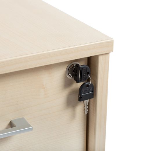 Kit Store Buck Movil 1 Cajon + Carpetero Roble / Gris