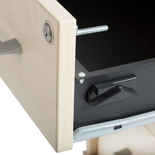 Kit Store Buck Movil 1 Cajon + Carpetero Roble / Gris