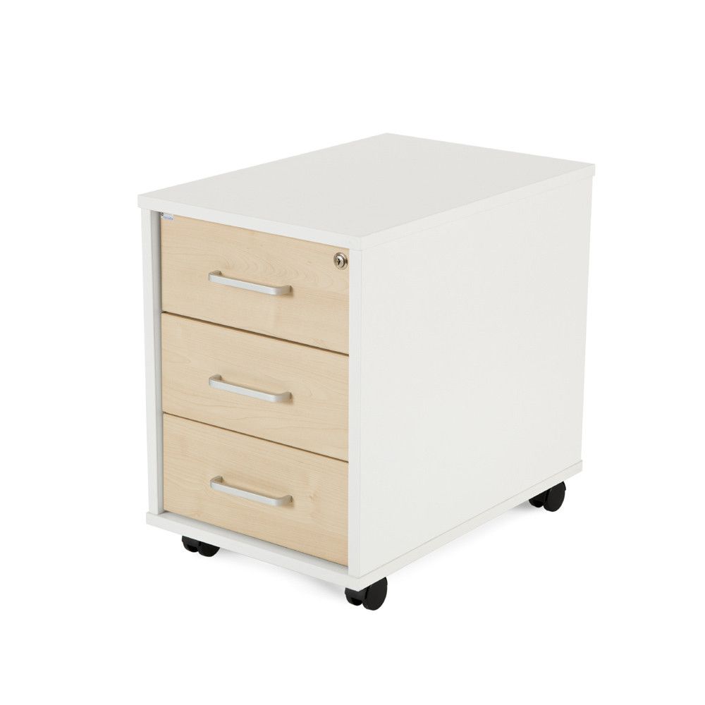 Kit Store Buck Movil 3 Cajones Blanco /  Haya