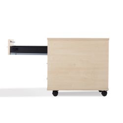 Kit Store Buck Movil 3 Cajones Blanco / Roble