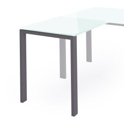 Kit Total Ala 100 x 60 Antracita/  Cristal Blanco