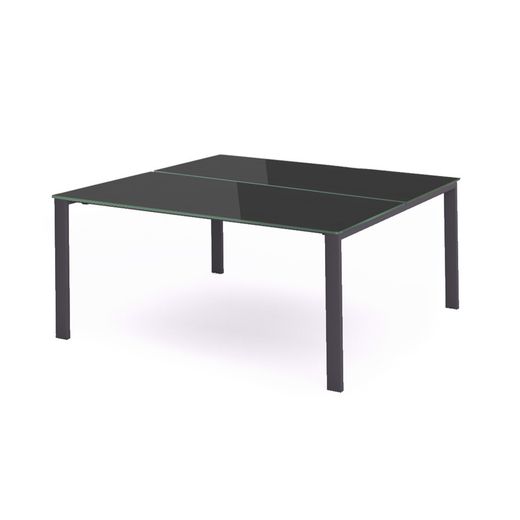 Kit Total Mesa 160 x 163 Antracita / Cristal Blanco