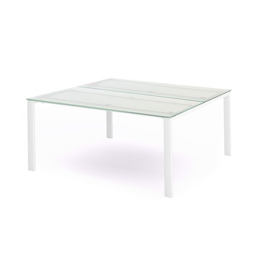Kit Total Mesa 160 x 163 Blanco / Cristal