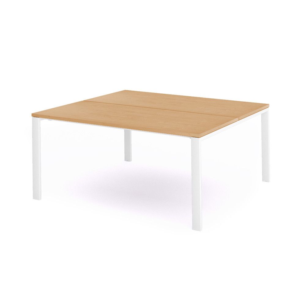 Kit Total Mesa 160 x 163 Blanco / Haya