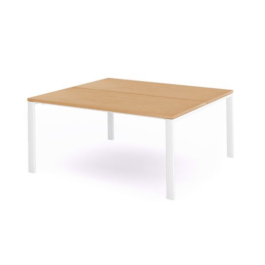 Kit Total Mesa 160 x 163 Blanco / Haya
