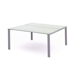 Kit Total Mesa 180 x 163 Aluminio / Cristal