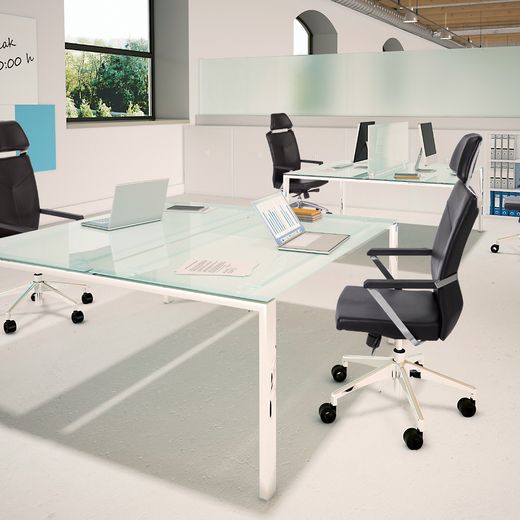 Kit Total Mesa 180 x 163 Aluminio / Gris