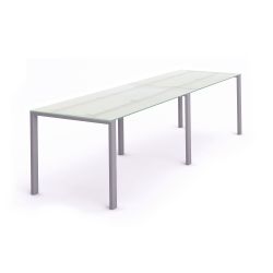 Kit Total Mesa 320 x 80 Aluminio / Cristal