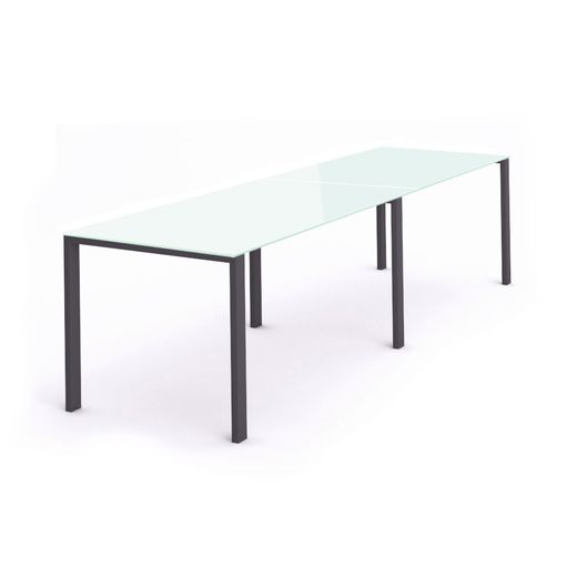 Kit Total Mesa 320 x 80 Antracita / Cristal Blanco